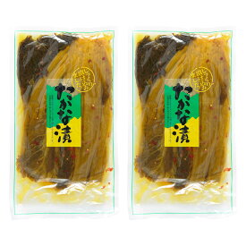 九州 宮崎 高菜 たかな タカナ 漬物 ごはんのお供 [健扇] たかな漬 醤油漬 500g×2袋セット