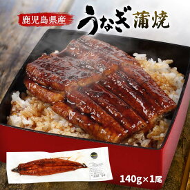 [エーエフ企画] 蒲焼 鹿児島県産うなぎ蒲焼 140g×1尾 ウナギ うなぎじゅう重 鰻 ごちそう かばやき ウナギ 時短 スタミナ うなぎ丼 ウナギごはん 丑の日 土用の丑の日 夏 うな重