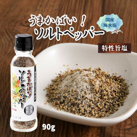 塩こしょう [大盛食品] 博多祇園山笠 ソルトペッパー 90g /調味料 博多祇園山笠の塩 おみやげ ギフト