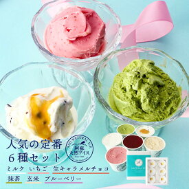 【20%OFF 楽天スーパーSALE限定】アイス 送料無料[阿蘇天然アイス] アイスクリーム 人気の定番6種セット 120ml×6 ジャージーアイス ジェラート アイスセット 冷菓 冷スイーツ デザート 産直
