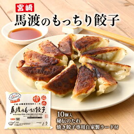 6/6ラヴィットで紹介されました！ [餃子の馬渡] ぎょうざ 馬渡のもっちり餃子 ぎょうざ 240g(10個)、ぎょうざのタレ 1袋、ラード 1袋 /冷凍 餃子 日本一 お取り寄せ 宮崎餃子 もっちり餃子 高鍋餃子