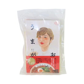 [吉寅商店] ラーメン うまがお 醤油ラーメン 296g(めん 100g×2、スープ 43g×2、うまがお 5g×2) /ラーメン らーめん 醤油ラーメン 醤油らーめん 島根県 うまがお マトウダイ 馬頭鯛