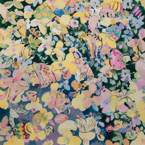 超撥水風呂敷ながれColourfulDay(平織96cm)日本製朝倉染布レイングッズエコバッグ防災周年記念品結婚式引き出物退職祝い