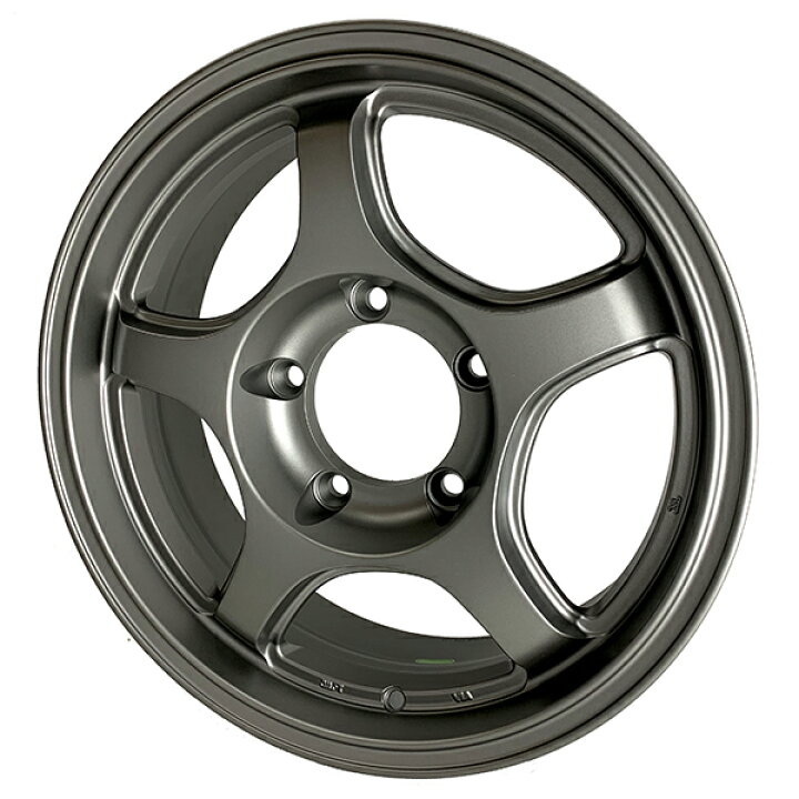 MLJエクストリームJ5.5j 20 暗い 139.7 5穴 ATタイヤ付き ジムニー
