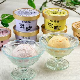 【10%割引】乳蔵 アイスクリーム 8個 セット 北海道 バニラ ハスカップ メロン アイス ちちぐら お取り寄せスイーツ 詰め合わせ