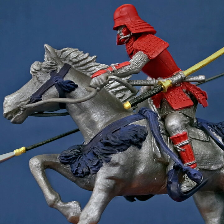 楽天市場】送料無料 フィギュア 戦国武将 井伊直政 騎馬像 関ヶ原の 