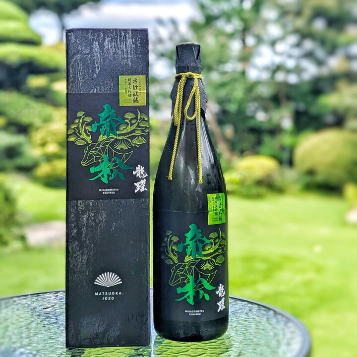楽天市場】帝松 龍躍 さけ武蔵 純米大吟醸 一升瓶 日本酒 お取り寄せ 