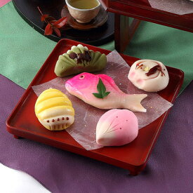 【10%割引】和菓子 練り切りあんで作った祝い菓子 引き菓子（小） 小浜屋菓子店・新潟県