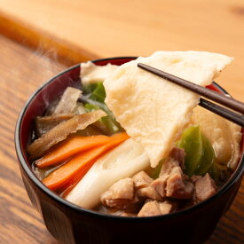 青森なんぶのせんべい汁5食セット 和風惣菜 せんべい汁 青森 南部 郷土料理 スープ 惣菜 温めるだけ 簡単調理 おかず