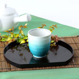 【10%割引】伝統の技が食卓をさらに豪華に美味しく演出 銀彩緑 湯呑 九谷焼 和食器 茶器 陶磁器 工芸品