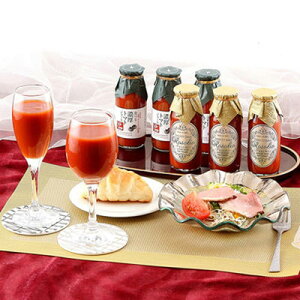 こだわりのトマトだけを使った ロゾリオピッコロ シルバーラベル&食べる濃厚トマトジュース 飲み比べセット ロゾリオ