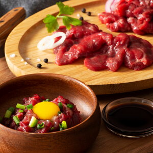 フジチク ふじ馬刺し 赤身堪能セット 馬刺し ユッケ 詰め合わせ 熊本 馬肉 赤身 おつまみ 桜肉 馬ユッケ