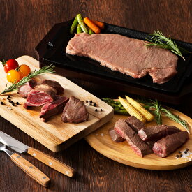 フジチク 牛・馬ステーキ3種セット 牛肉 ステーキ サーロイン 馬肉 シャトーブリアン ヒレ 桜肉 ステーキ肉 食べ比べ 肉 贅沢 詰め合わせ