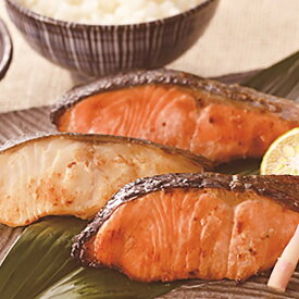 ■エントリーでポイント5倍■ 漬魚 味くらべ 6点セット 6種 詰め合わせ 粕漬け 味噌漬け 海鮮 さけ 赤魚 銀だら ほっけ 簡単調理 焼くだけ おかず おつまみ お弁当 手軽 時短 焼き魚 新潟小川屋