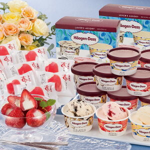 ハーゲンダッツ&苺アイス 詰め合わせ アイスクリーム ハーゲンダッツ アイス 食べ比べ スイーツ カップアイス バニラ デザート ご褒美スイーツ【沖縄県・離島 配送不可】