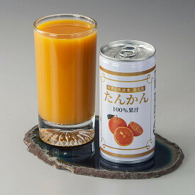 屋久島たんかんジュース 果汁100％ストレート 8本 詰合せ ジュース 缶 ドリンク 果汁100％ たんかんジュース みかんジュース ストレートジュース たんかん 国産 特産 屋久島 鹿児島 屋久屋