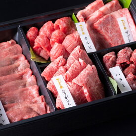お気軽焼肉セット 鳥取和牛入り 2〜3人前 牛肉 焼肉用 黒毛和牛 精肉 焼肉 タン塩 ハラミ カルビ 希少部位 焼き肉 A5ランク