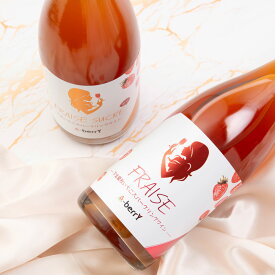 FRAISE 下北夏秋いちごスパークリングワイン 2本 スパークリングワイン 果実酒 ワイン お取り寄せ 苺ワイン スパークリング いちごワイン 発泡性