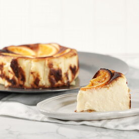 白金バスクチーズケーキ オレンジ 4号 スイーツ 冷凍 チーズケーキ デザート 洋菓子