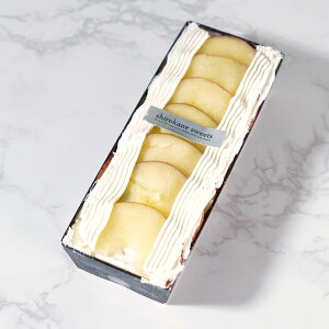 白金プレミアム手作りアイスクリームケーキ アップルシナモン スイーツ デザート アイスケーキ 洋菓子 ケーキ