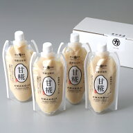 岡山 吉田本店 甘糀 ペースト 発酵甘味料 4個 甘味料 米糀 発酵食品 米こうじ 国産米 麹
