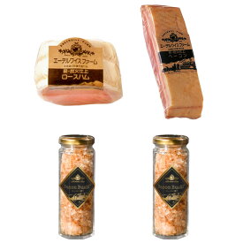北海道 エーデルワイスファーム ベーコン節 ハムセット おつまみ 肉 おかず 前菜 オードブル ロースハム【沖縄県・離島 配送不可】
