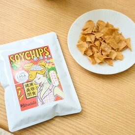 Bihadaiz SoyChips 大豆チップス 山羊チーズ 3袋 ソイチップス 大豆 おつまみ おやつ お菓子 オーガニック ポスト投函便