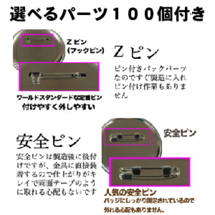 楽天市場】【 ハンドカッター セット スクエア 37mm 】 缶 バッチ 