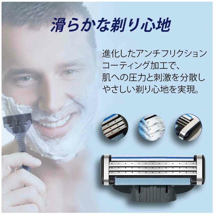 楽天市場】ジレット マッハシン3 Gillette Mach3 3枚刃 シンスリー 