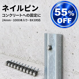 HILTI ヒルティ 互換品 ネイル ピン X-C タイプ 24 BX3 MX 1000本 直径3mm 長さ24mm