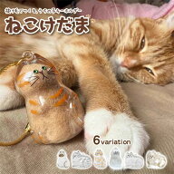 ねこけだま 猫毛玉入れ 猫毛収納ボックス 6種類 毛玉容器 猫 毛玉入れ 猫の毛キーホルダー 透明 ペットケ…