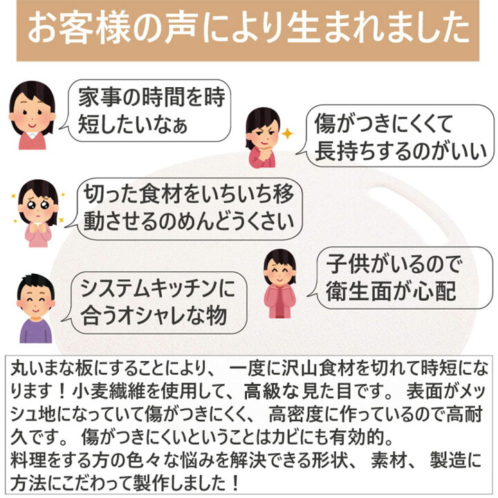 楽天市場 丸いまな板 Enban Lサイズ 31cm 主婦監修 天然素材 両面 体に優しい 食洗機対応 まな板 まないた 送料無料 消耗品と互換品のh ディンガー