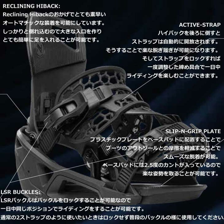 楽天市場】23-24 即納 NIDECKER ナイデッカー ビンディング SUPERMATIC  