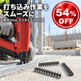 HILTI ヒルティ 互換品 ネイル ピン X-C タイプ BX3 MX 直径3mm 1000本 14mm 17mm 20mm 24mm 27mm 送料無料