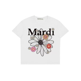 DS-2 Tシャツ mardi mercredi マルディメクルディ Tシャツ ショート丈 トップス 韓流 韓国 K-POP おしゃれ 可愛い デザインTシャツ フリーサイズ