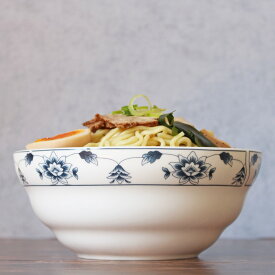 ウェーブボウル 白磁 おしゃれ (17.7cm)【茶碗 ご飯 大きい どんぶり ボウル レンジOK 強化磁器 アウトレット 訳あり 業務用】