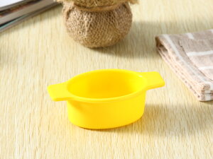 小鉢(シリコン製)取っ手付き【楕円 オーバル 軽い シンプル おしゃれ かわいい カラバリ アウトレット 訳あり ボウル】
