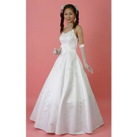 ウェディングドレス (7号)色目：ホワイト/ウエディングドレス/ブライダル/結婚式 ドレス