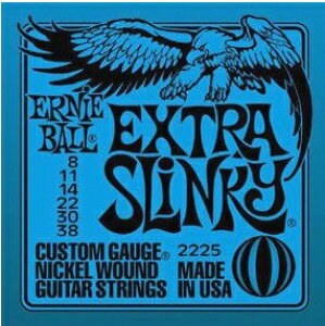 y XցzERNIE BALL A[j[{[GLM^[ 2225 Extra Slinky GNXgXL[ 1SET
