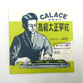 在庫処分 長期在庫品 CALACE (カラチ) 高級大正琴弦 1本入り 「メーター琴・鋼線」