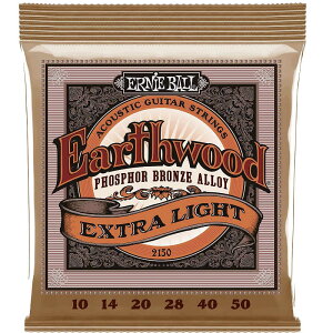 ERNIE BALL ARM tHXt@[uY EARTHWOOD 2150@EXTRA LIGHT Q[W 10-50@ X