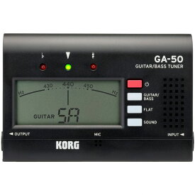 【送料無料 郵便】KORG GA-50 ギター・ベースチューナー