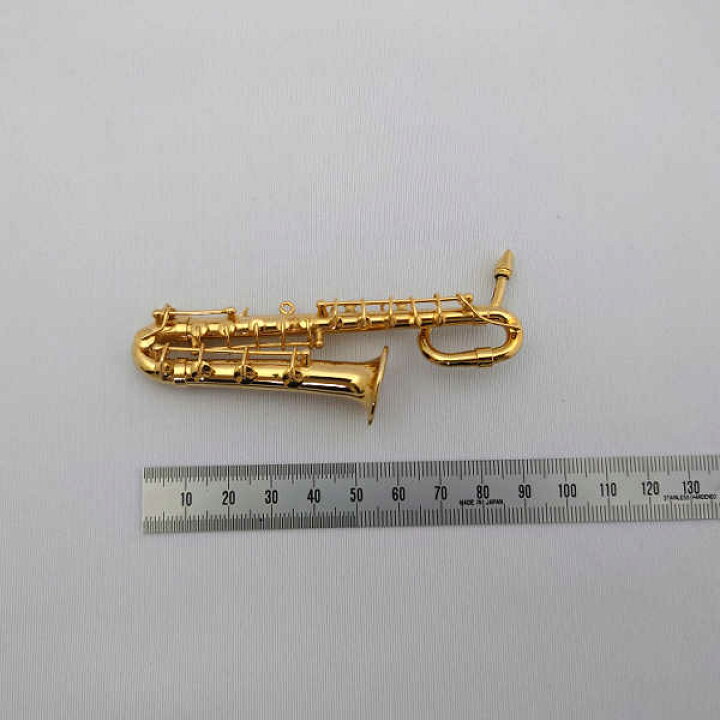 楽天市場】ミニチュア楽器（フィギュア）バリトンサックス カラー 
