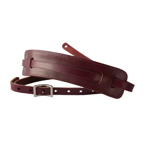Rickenbacker ���b�P���o�b�J�[ �M�^�[�X�g���b�v�@���U�[ �J���[�F�}���[�� Vintage Strap Maroon ���b�P���o�b�J�[�̃G���{�X���S