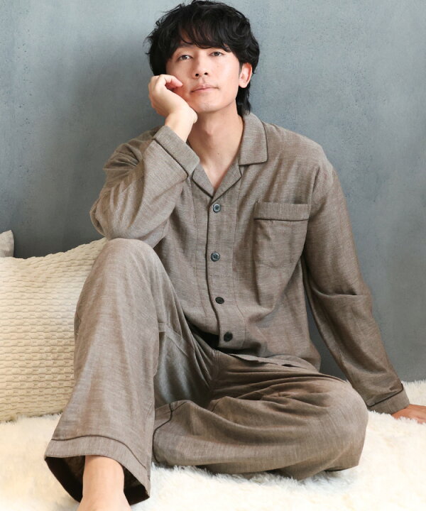 Ealmenn] パジャマ メンズ 長袖 前開き 二重 上下 セット レディース 吸汗速乾 肌に優しい 柔らかい 温かい ルームウ 和晒二重ガーゼパジャマ  レディース LL -柔らかくて締め付けがないからストレスなく眠れる、和晒ガーゼのパジャマ - スタイルストア [Ealmenn] パジャマ メンズ 長袖 前開き 二重 上下 セット レディース 吸汗速乾 肌に優しい 柔らかい 温かい ルームウ