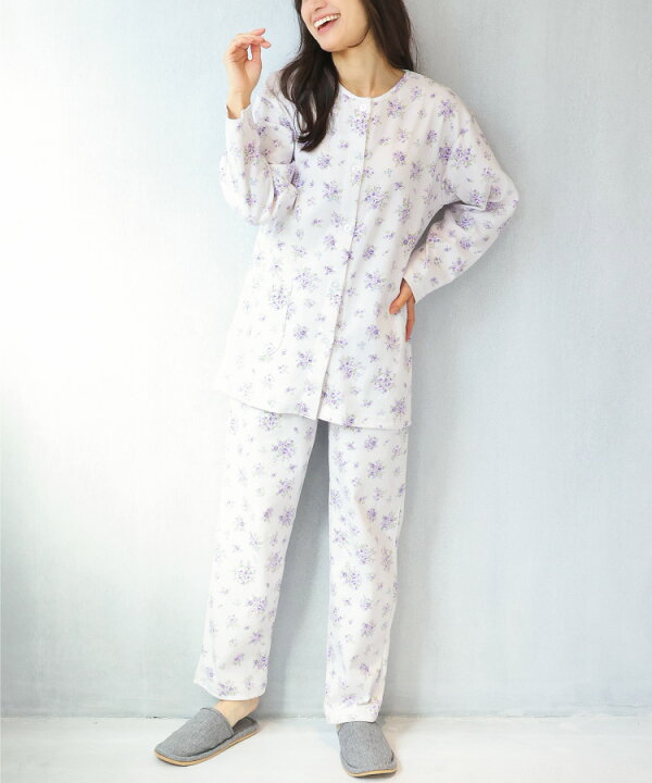 オレンジ フロシュカエアリーウェア 浴衣タイプ 介護服 在宅介護 入院パジャマ 敏感肌 三河木綿エアリーガーゼ使用 浴衣 Floshukha 通販  18253390｜Creema(クリーマ) 糸のパジャマ 花 海 甘い 風 家庭服 カーディ パジャマ418