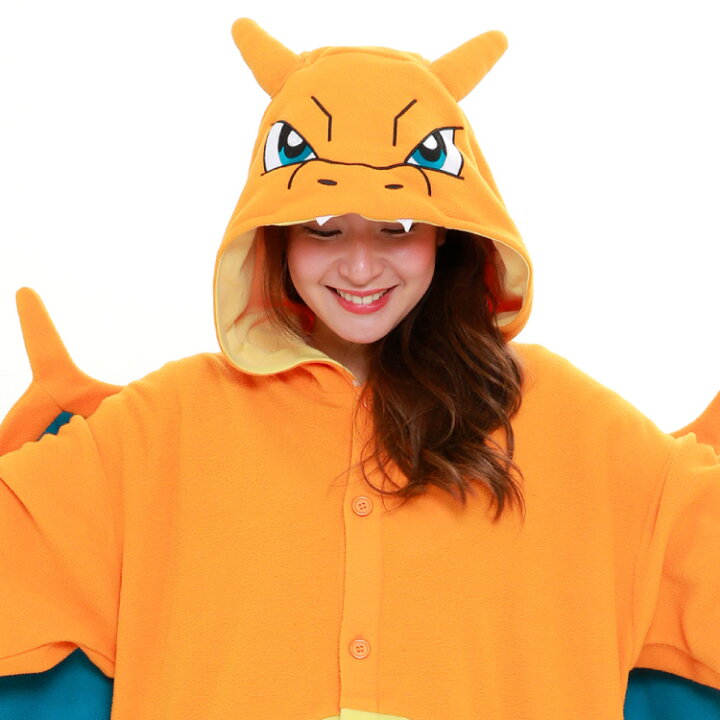 楽天市場 着ぐるみ パジャマ 大人用 フリース リザードン Tmy036 ポケモンgo ポケットモンスター ピカチュウ ハロウィン 衣装 変装 変身 コスチューム ギフト プレゼント コスプレ 仮装 学祭 Usj 忘年会 イベント キグルミ きぐるみ サザック Sazac 佐川 Nishiki