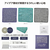 1個から注文可 いいとこダブル ハンカチタオル (色・柄指定不可) ノベルティグッズ 販促品 ノベルティ 景…