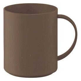 シンプルマグカップ350ml（コーヒー配合タイプ）(ブラウン) TS-1769-007 　ノベルティグッズ 販促品 ノベルティ 景品 粗品