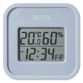 1個から注文可 タニタ デジタル温湿度計（小型）(ブルーグレー) TT-588-BL 　ノベルティグッズ 販促品 ノベルティ 景品 粗品 販促グッズ